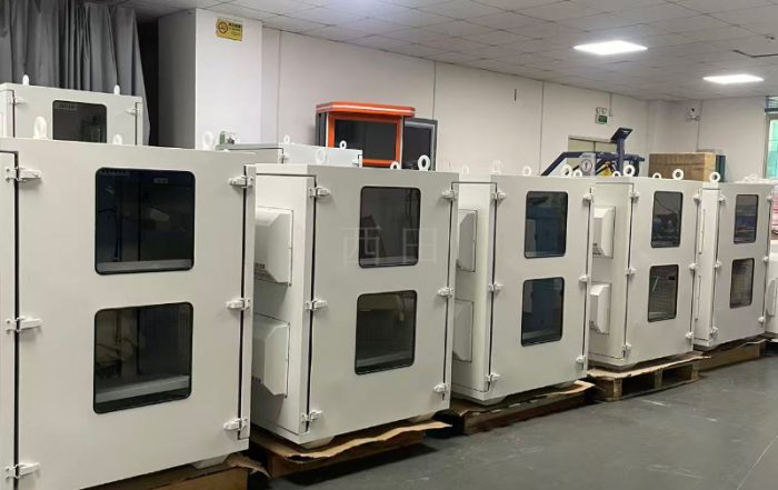 光影巨制-25台视美乐L系列SML-L2600U工程投影机恒温箱-玖熙堂国际文化艺术中心墙体光影秀