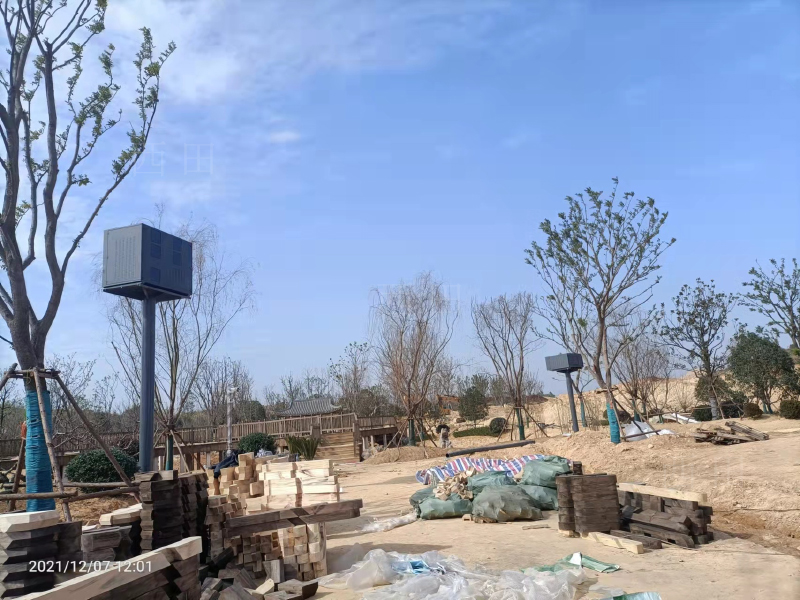光影巨制：江西上饶墙体灯光秀，19台丽讯DU9800Z投影机恒温箱演绎城市视觉史诗
