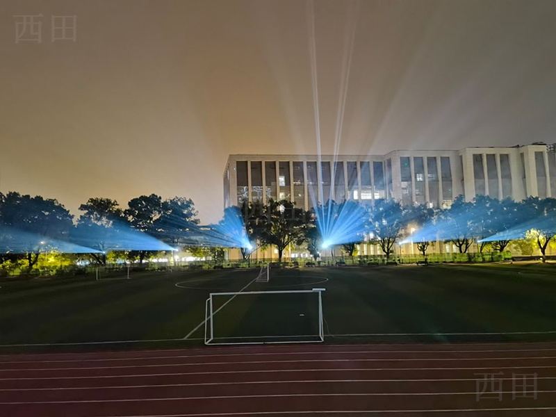 湖南中车巨型墙体投影案例6台光峰AL-TU33K投影机恒温箱